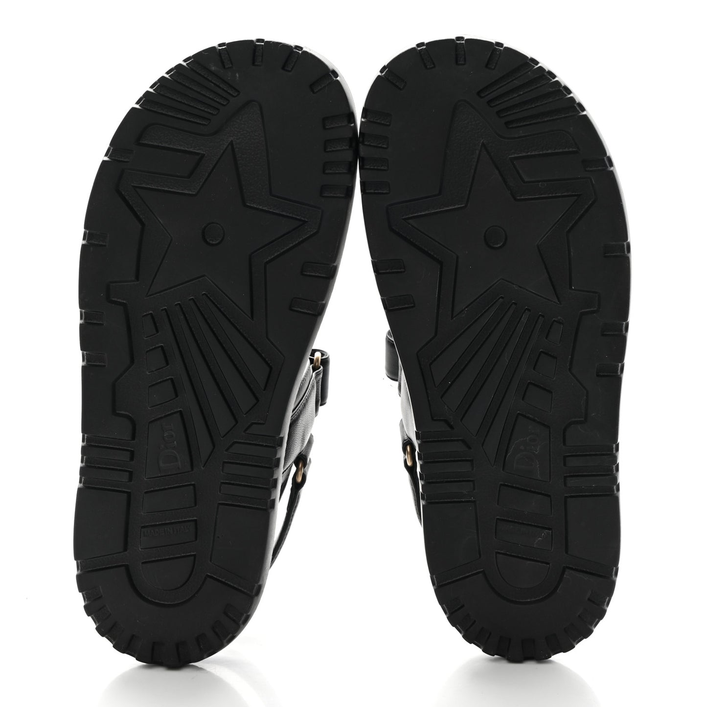 Lambskin Dioract 10mm Sandals 40 Black
