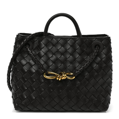 Bottega Veneta Nappa Intrecciato Small Andiamo Shoulder Bag Fondant 1 of 7