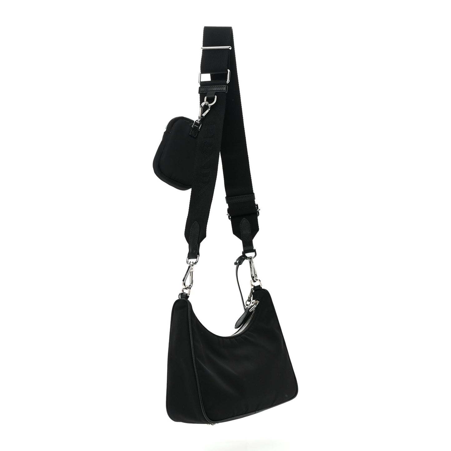 Nylon Re-Edition 2005 Shoulder Bag Black