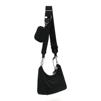 Prada Nylon Re-Edition 2005 Shoulder Bag Black 3 of 14