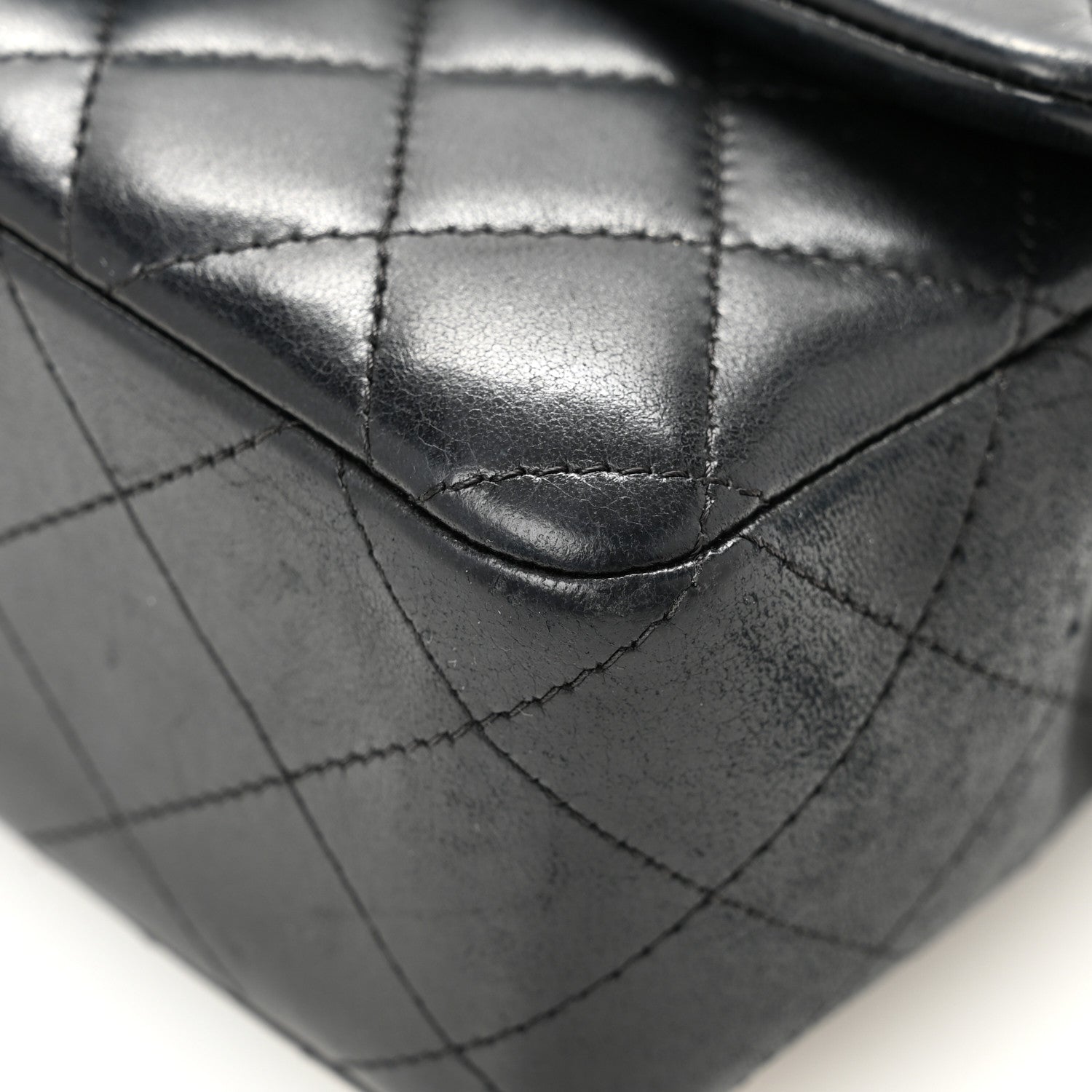 Chanel Lambskin Quilted Mini Rectangular Flap Black 13 of 15