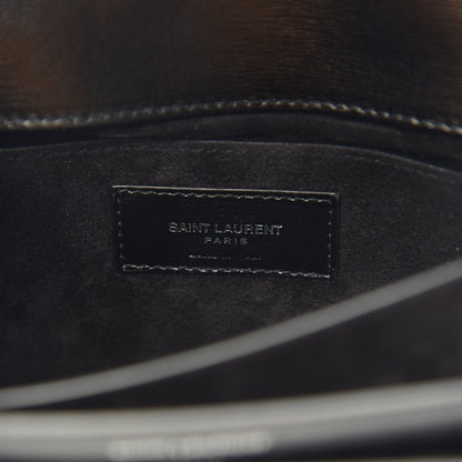 Saint Laurent Calfskin Medium Monogram Sunset Black 7 of 16