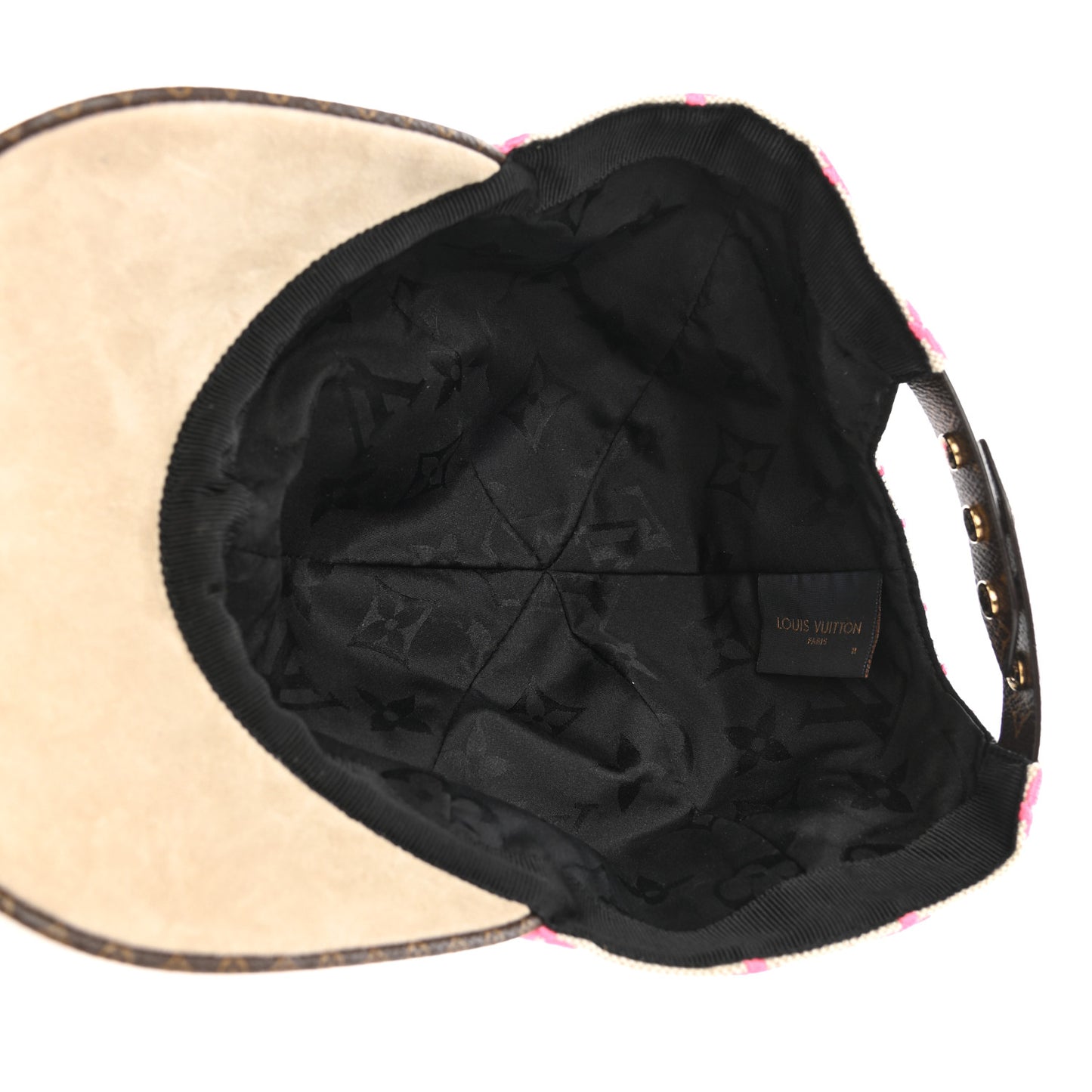 Monogram Starboard Cap M Greige