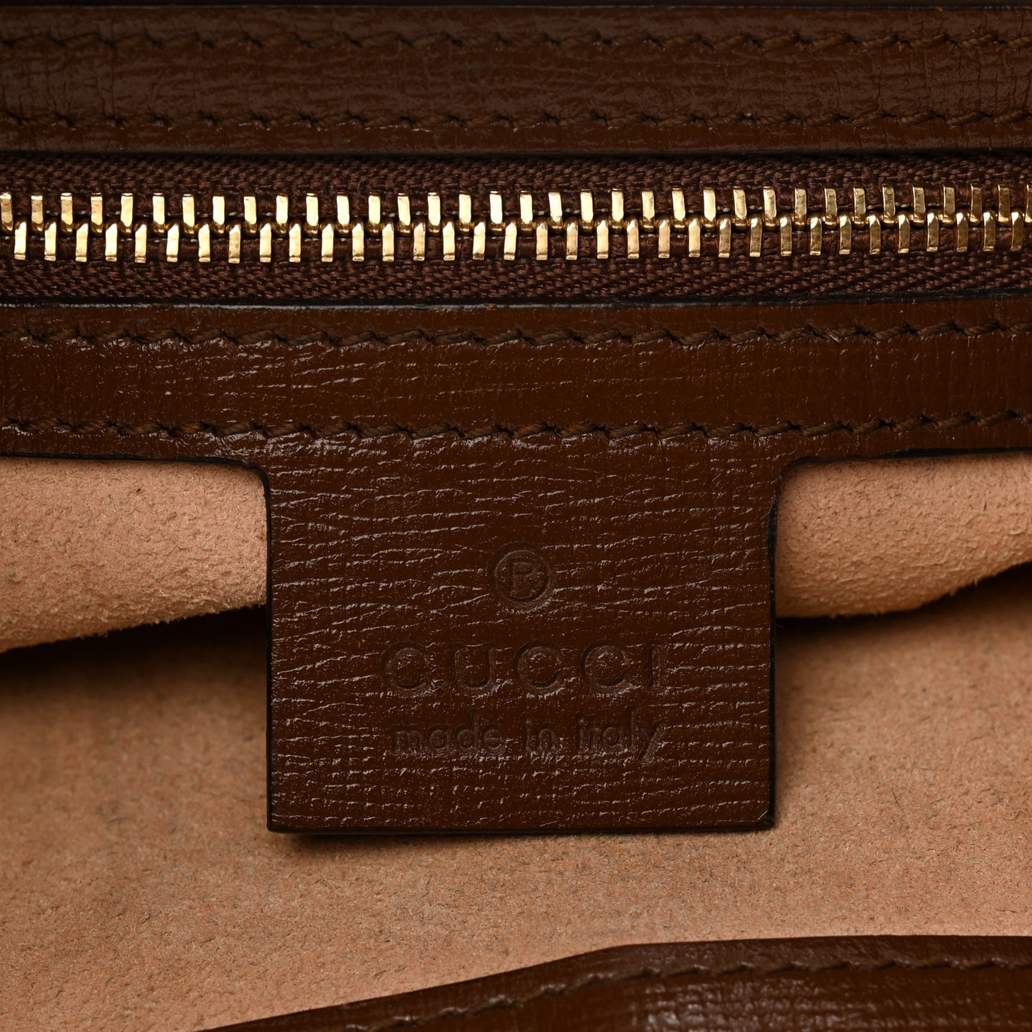GG Supreme Monogram Azalea Calfskin Web Small Jackie 1961 Hobo Beige Ebony Brown Sugar