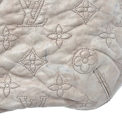 Louis Vuitton Lambskin Olympe Nimbus GM Ecru 11 of 11