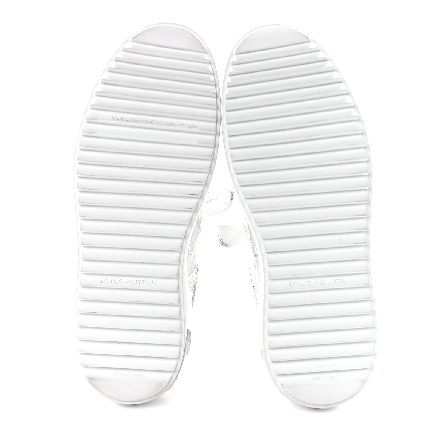 Monogram PVC Time Out Sneakers 38.5 Silver