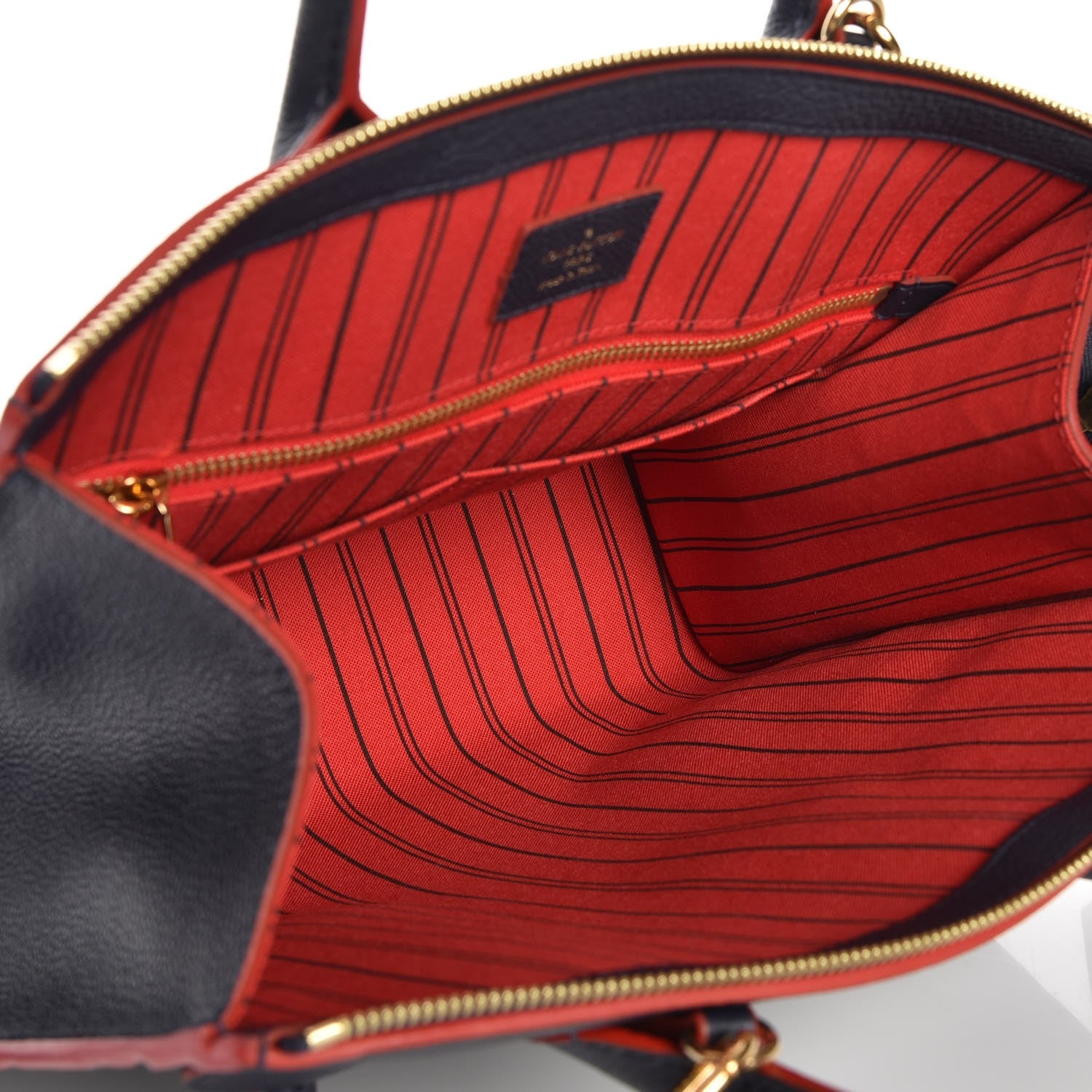 Louis Vuitton Empreinte Pont Neuf MM Marine Rouge 6 of 8
