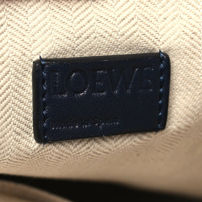 Loewe Supple Smooth Calfskin Jacquard Cubi Crossbody Bag Deep Navy 6 of 9
