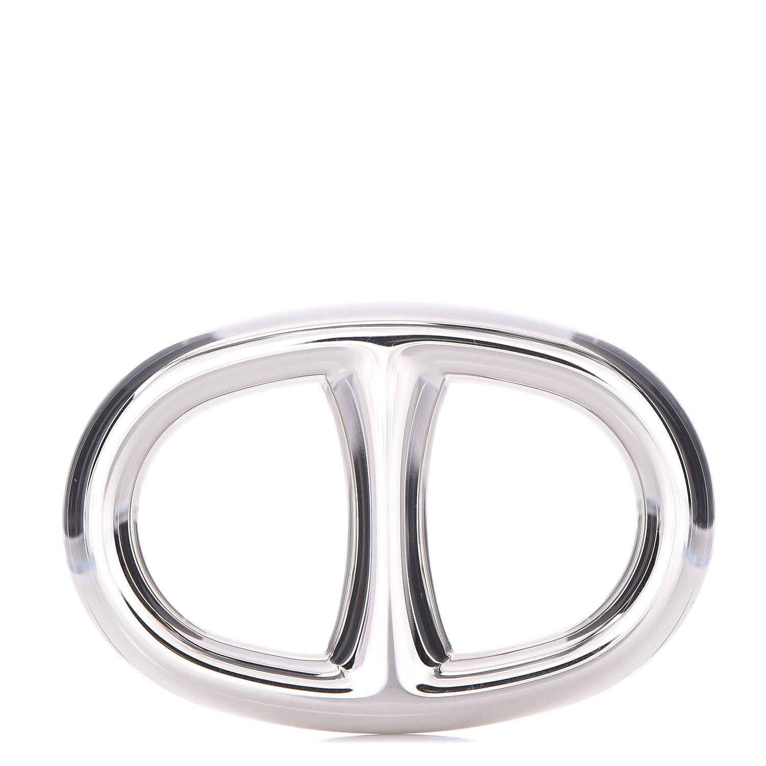 Hermes Palladium Chaine D'Ancre Scarf Ring 1 of 4