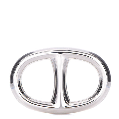 Hermes Palladium Chaine D'Ancre Scarf Ring 1 of 4