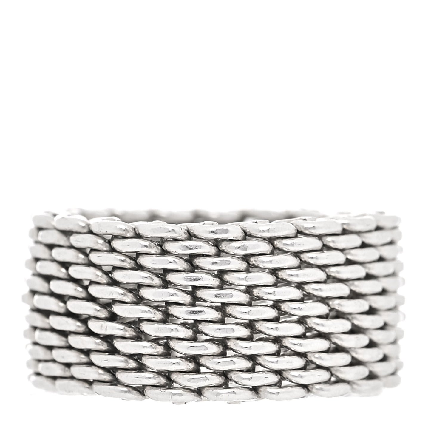 Sterling Silver Somerset Mesh Ring 52 6