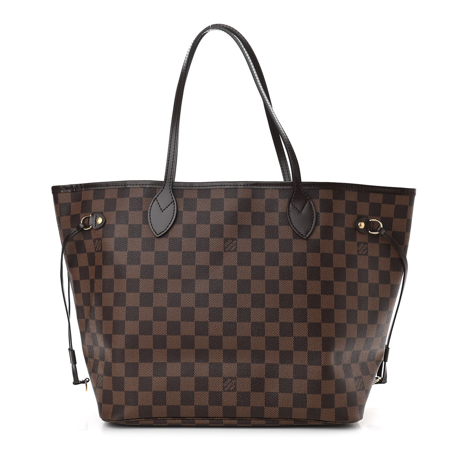 Damier Ebene Neo Neverfull MM Rose Ballerine