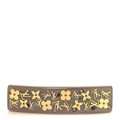 Louis Vuitton Resin Inclusion Barrette GM Grey 1 of 3