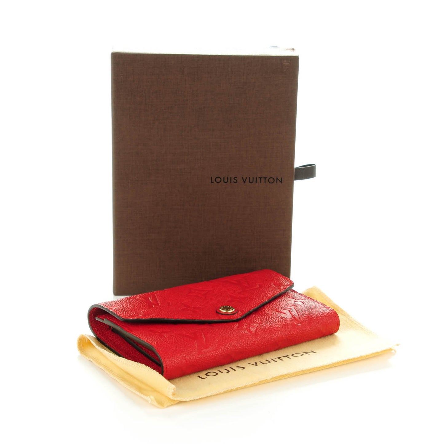 Empreinte Compact Curieuse Wallet Cherry