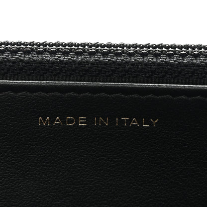 Chanel Calfskin Crocodile Embossed Graffiti 2.55 Cocodile Reissue Wallet On Chain WOC Black Gold 17 of 31
