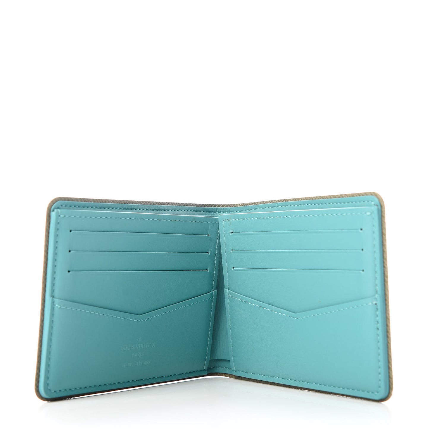 Monogram Outdoor Slender Wallet Pacific Blue