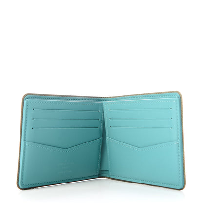 Louis Vuitton Monogram Outdoor Slender Wallet Pacific Blue 5 of 7