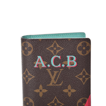 Louis Vuitton Monogram My LV Heritage Brazza Wallet Pink Turquoise 3 of 9