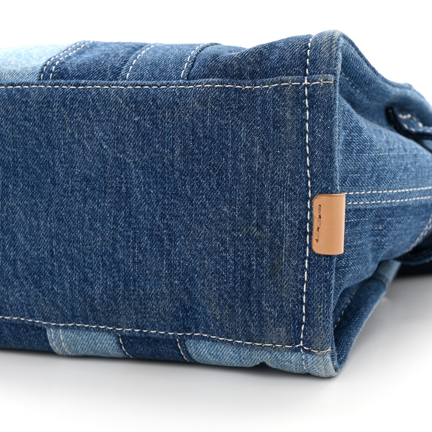 Marc Jacobs Denim Canvas Medium The Tote Bag Blue 10 of 18