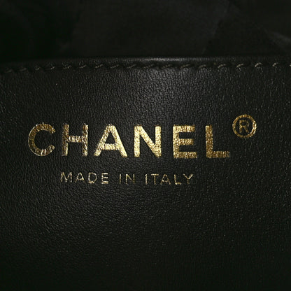 Chanel Shiny Calfskin Quilted Mini Chanel 22 Black 6 of 9