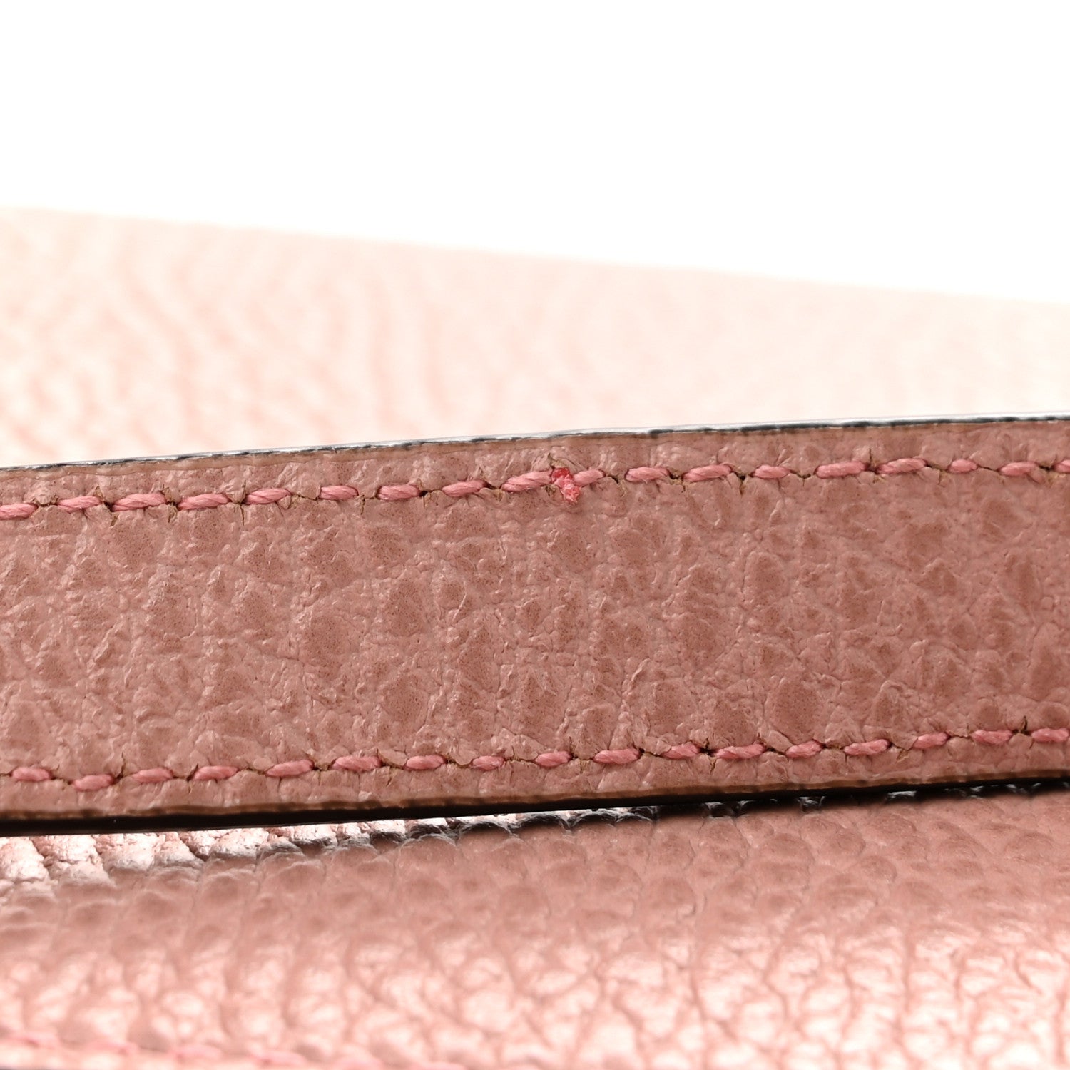 Gucci Dollar Calfskin Interlocking G Chain Wallet Soft Pink 12 of 12