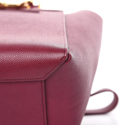 Celine Grained Calfskin Micro Belt Bag Plum 12 of 14