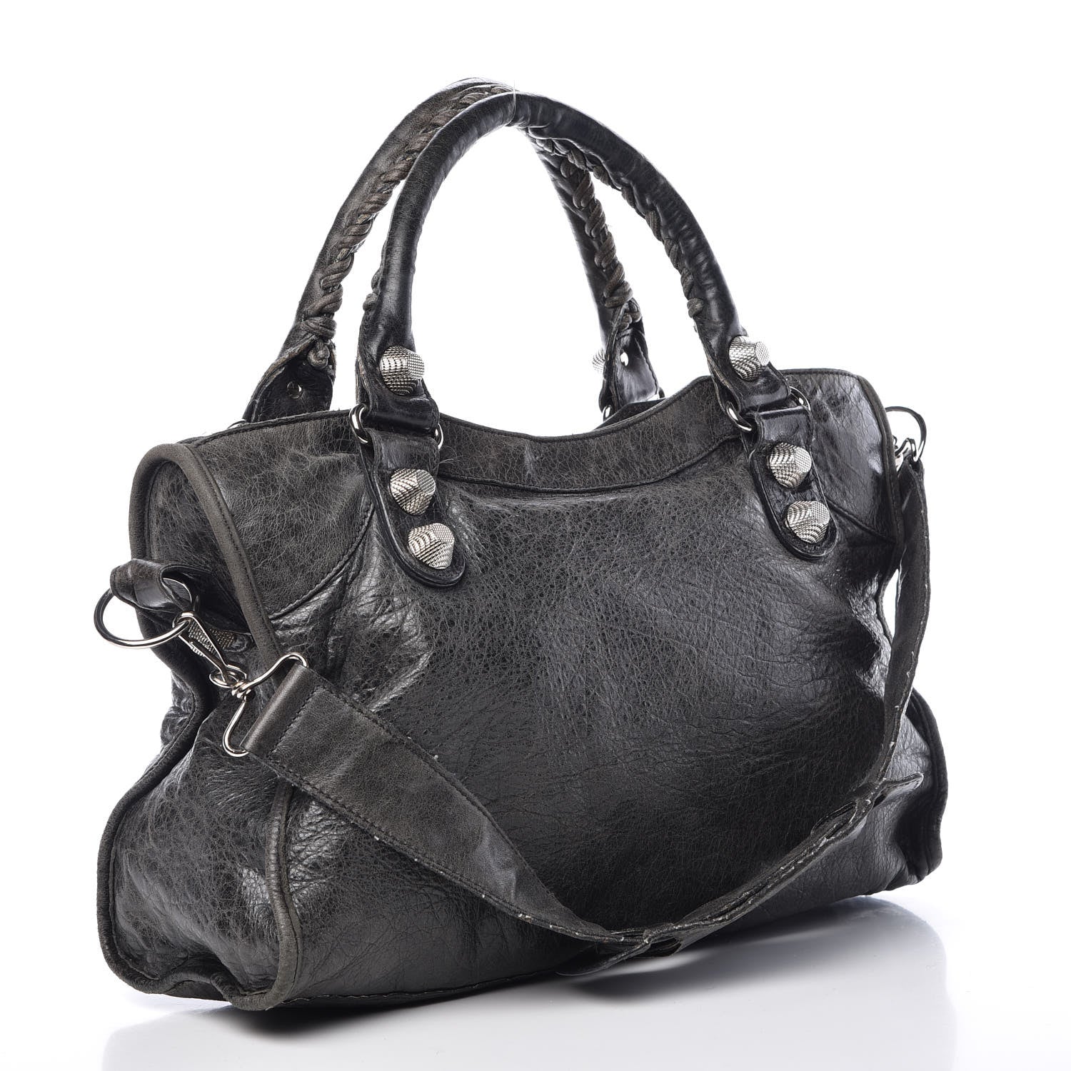 Balenciaga Agneau Giant 21 Silver Hardware City Anthracite 4 of 24