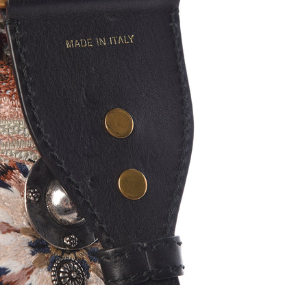 Christian Dior Canvas Embroidered Studded KaleiDiorscopic Shoulder Strap Multicolor 6 of 7