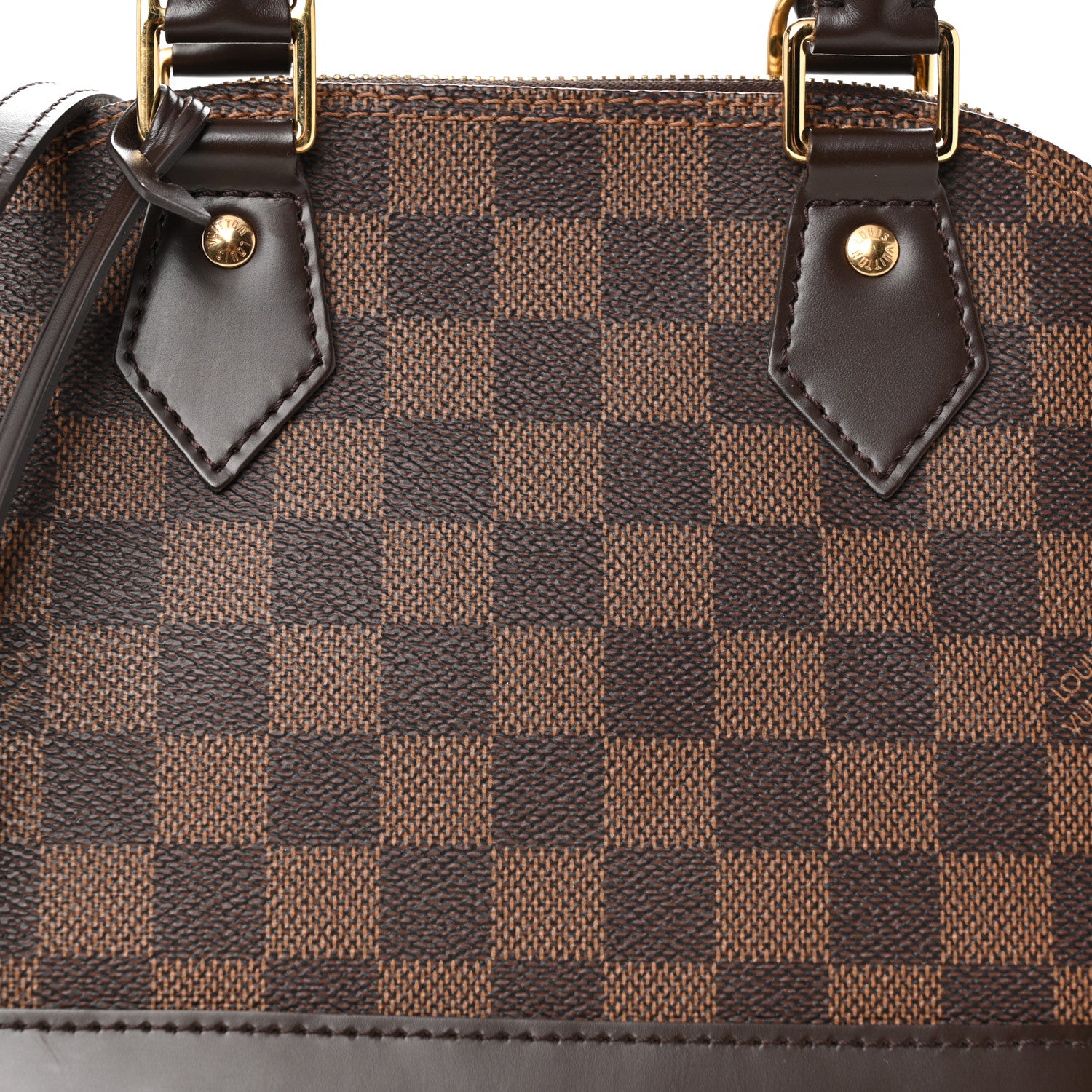 Louis Vuitton Damier Ebene Alma BB 7 of 9