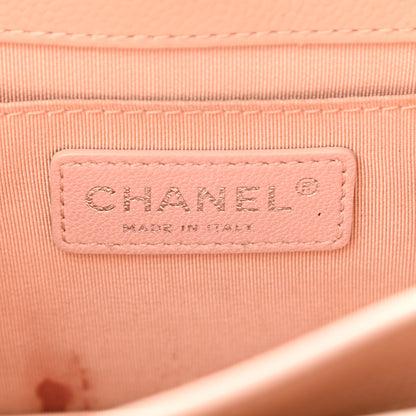Chanel Caviar Quilted CC Box Flap Light Pink 6 of 10