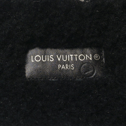 Louis Vuitton Shearling Magnetic Flat Mule 37 Black 8 of 8