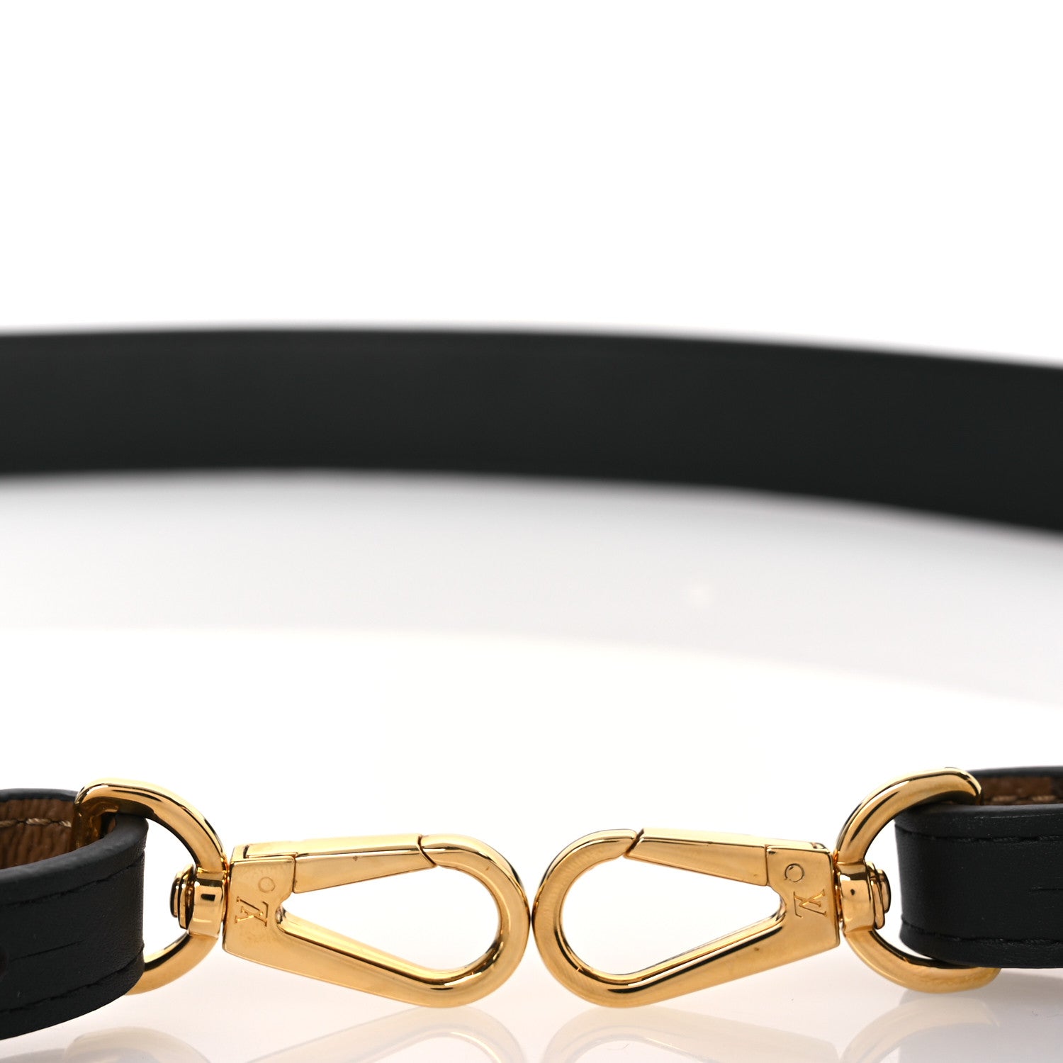Louis Vuitton Reverse Monogram Bandouliere Shoulder Strap XL Black 5 of 5