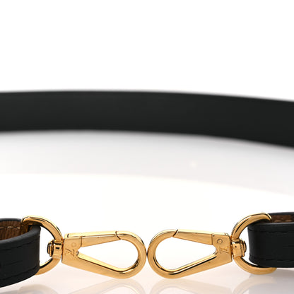 Louis Vuitton Reverse Monogram Bandouliere Shoulder Strap XL Black 5 of 5
