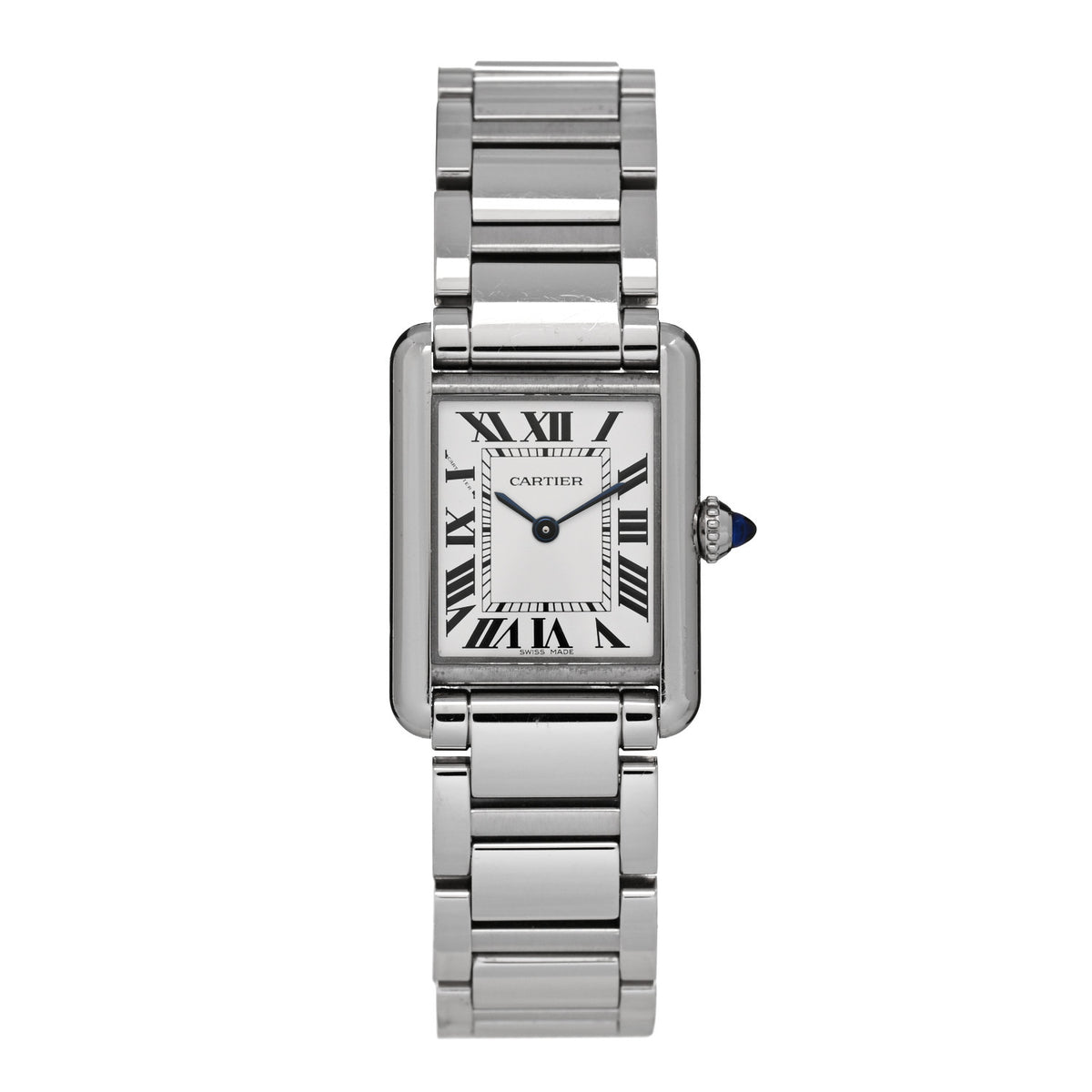 Stainless Steel 22mm Tank Must Quartz Watch