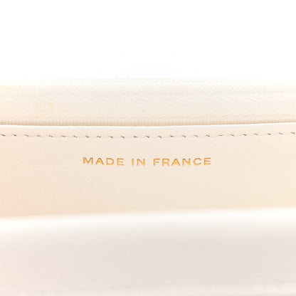 Chanel Caviar Quilted Wallet on Chain WOC White 7 of 13