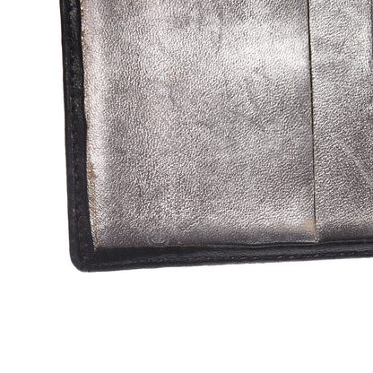 Chanel Lambskin Vertical Quilted Mademoiselle Bi-Fold Wallet Black 6 of 11