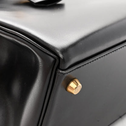 Hermes Box Kelly Retourne 32 Black 14 of 17