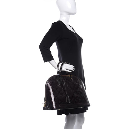 Louis Vuitton Vernis Alma GM Amarante 2 of 7