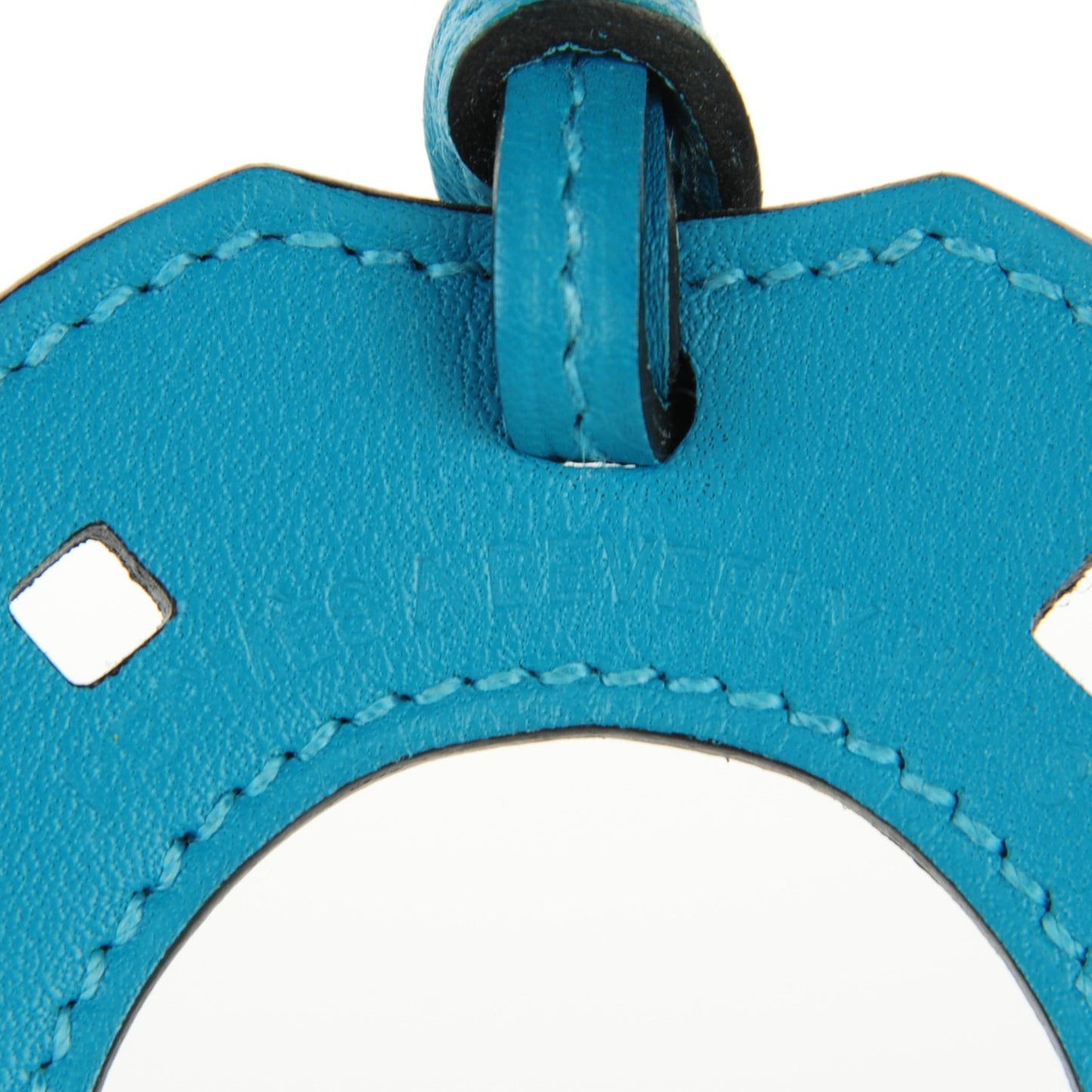 Swift Paddock Horseshoe Bag Charm Turquoise