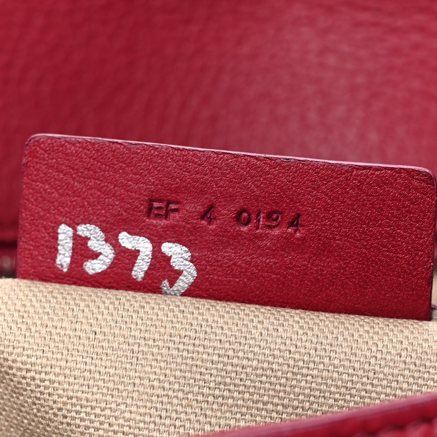 Waxy Grained Calfskin Medium Pandora Pure Flap Bag Red