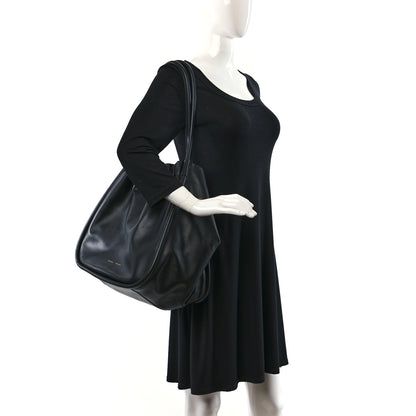 Proenza Schouler Calfskin XL Ruched Tote Black 2 of 15