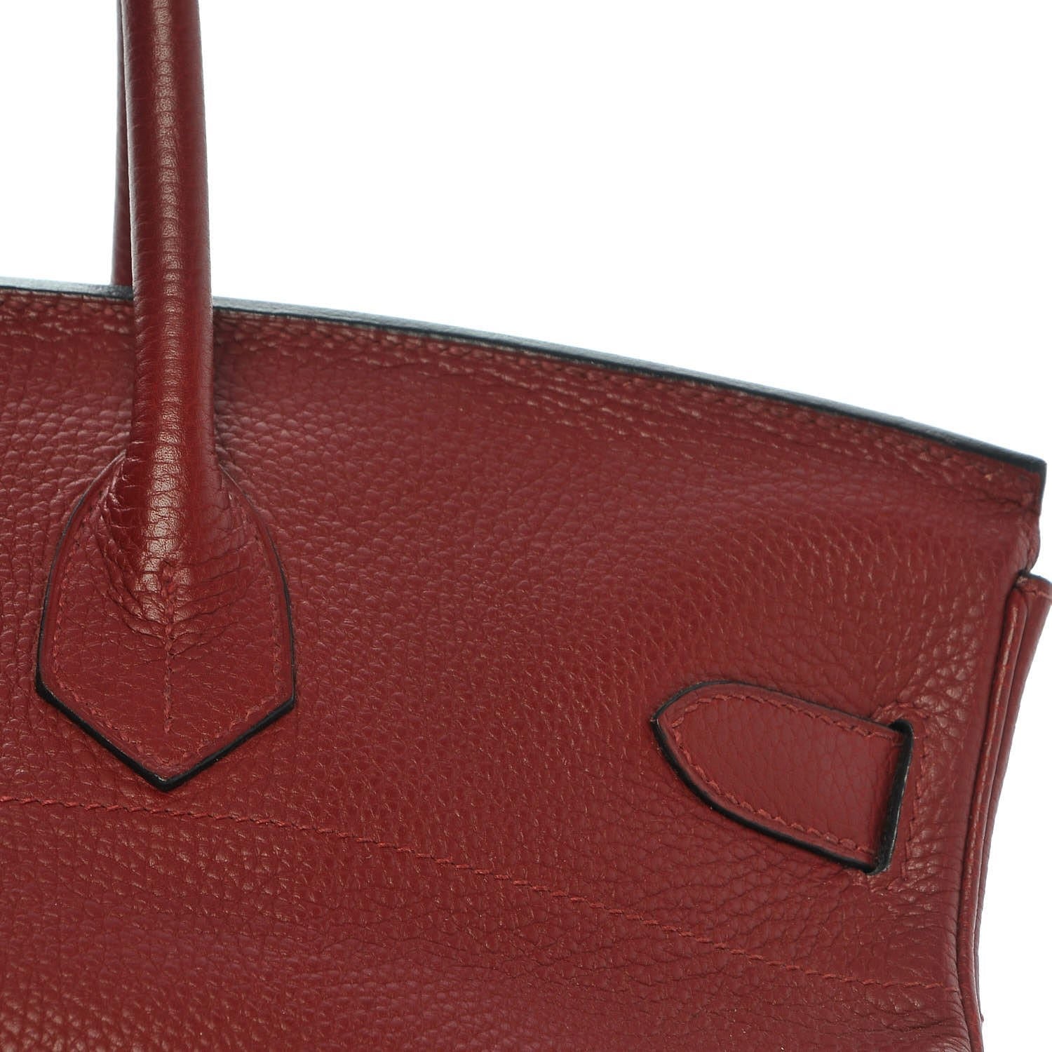 Hermes Taurillon Clemence JPG Birkin 42 Rouge H 24 of 33
