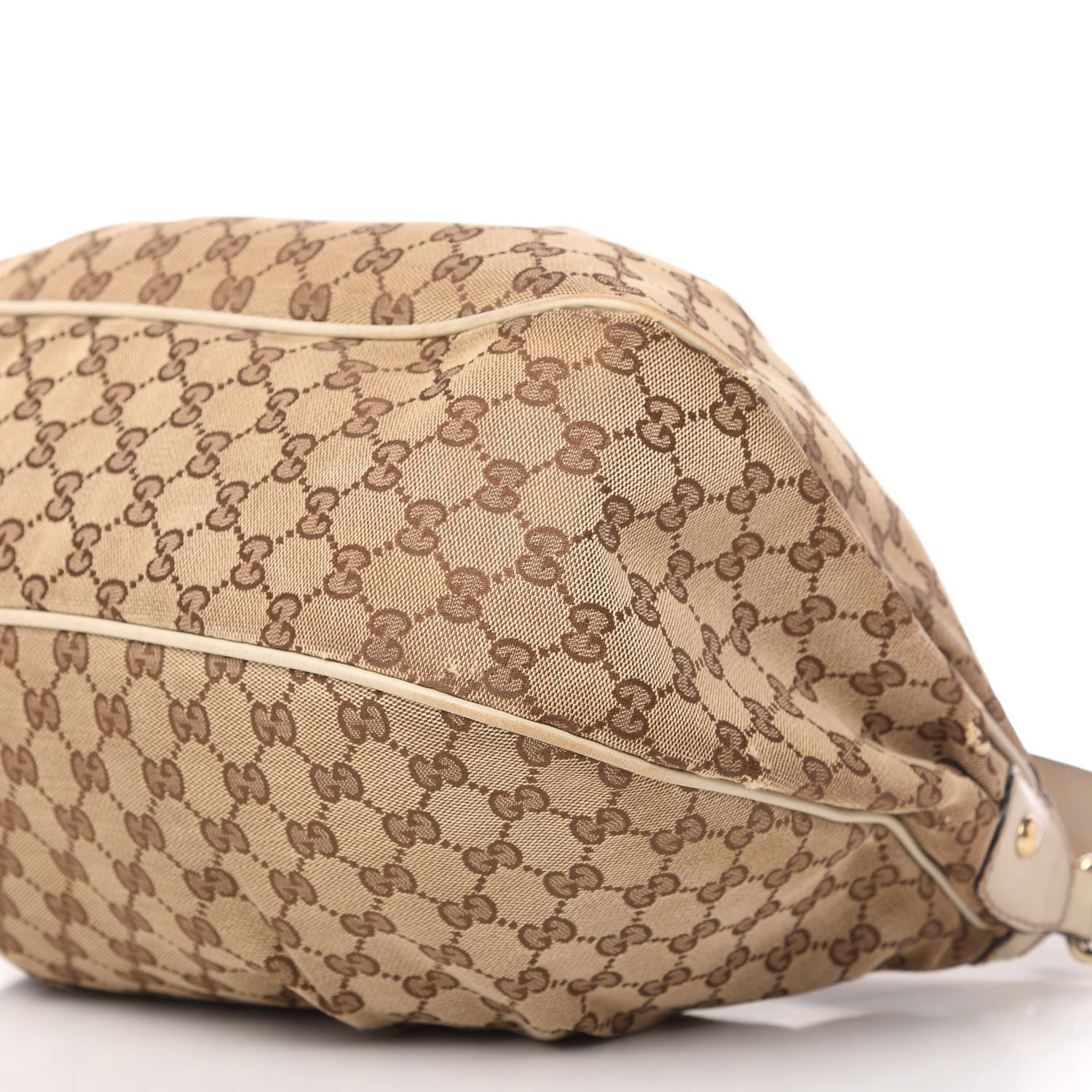 Gucci Monogram Medium Sukey Hobo Off White 7 of 15