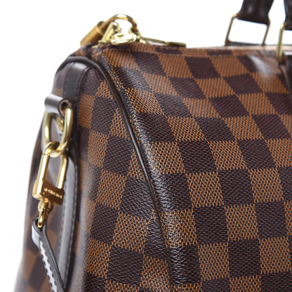 Louis Vuitton Damier Ebene Speedy Bandouliere 35 14 of 17