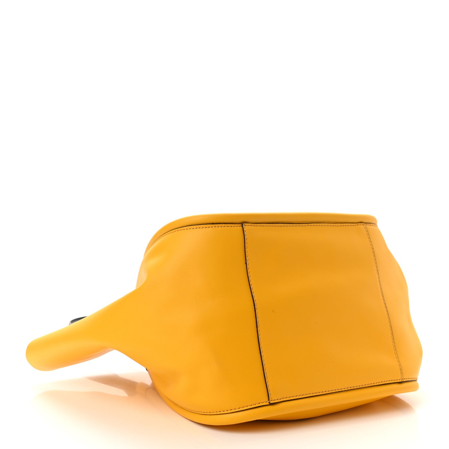 Proenza Schouler Calfskin Large Ruched Tote Yellow 4 of 10