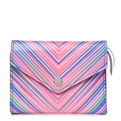 Louis Vuitton Epi Tropical Victorine Wallet Blue Rose 1 of 6