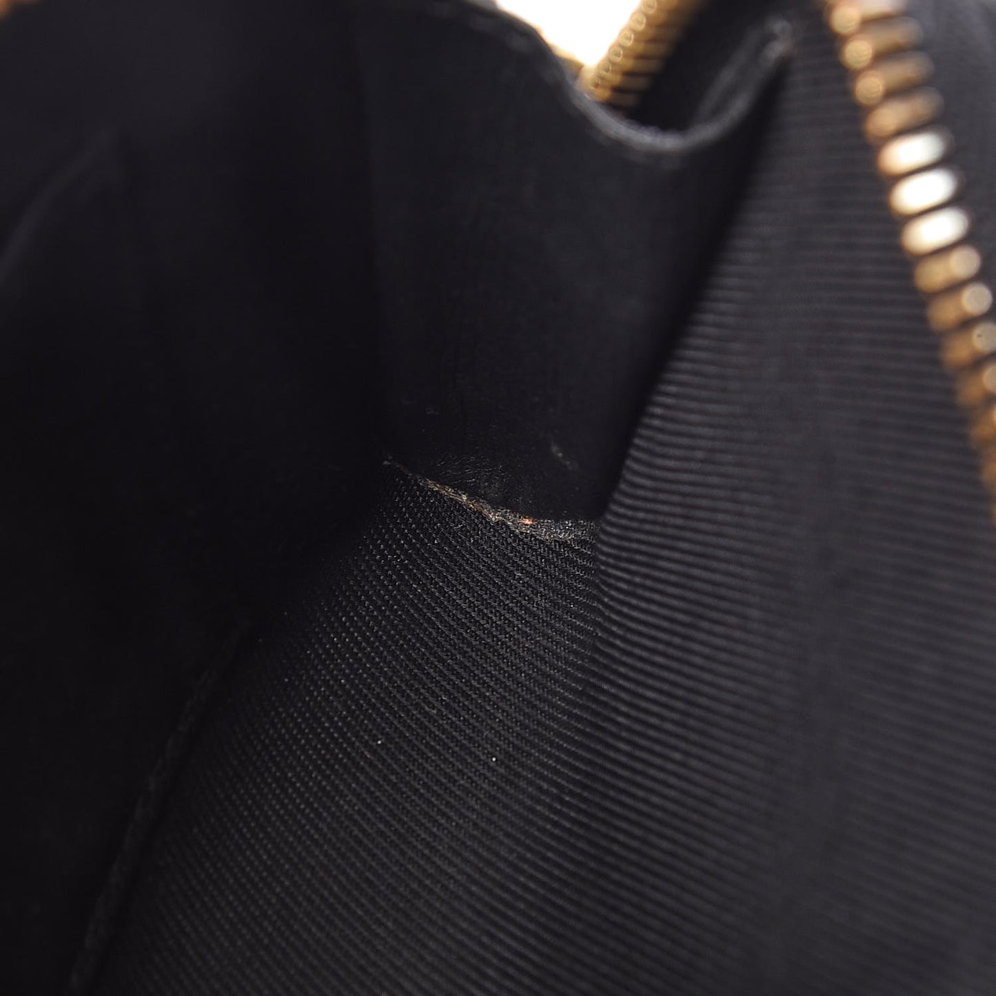 Grain Calfskin Small Crossbody Bag Black