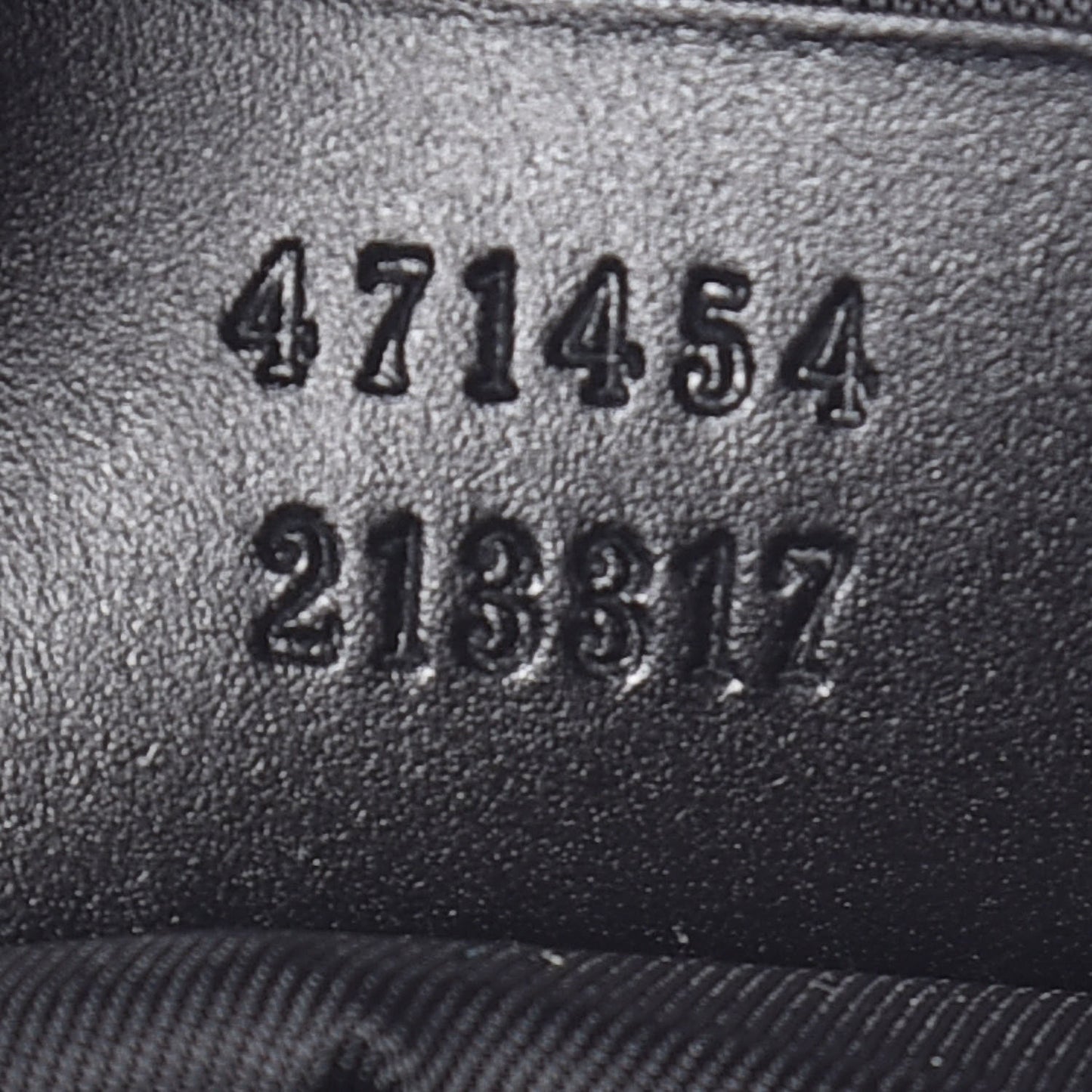 GG Supreme Monogram Web Messenger Bag Black