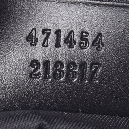 Gucci GG Supreme Monogram Web Messenger Bag Black 9 of 9