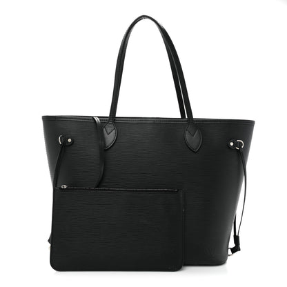 Louis Vuitton Epi Neverfull MM Black 3 of 21